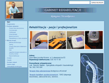 Tablet Screenshot of niziankiewicz.pl